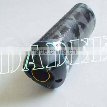 Racing Motorcycle Muffler System Carbon Fibre Slip-on Muffler With Two Brothers Style for Suzuki photo-4