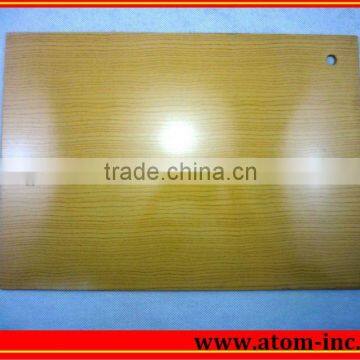 Wooden pattern rubber soling sheets for shoe from Atom Shoes Material Limited