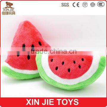 customize plush fruit toy supply soft watermelon toys hot sale fruit stuffed toys