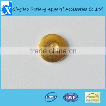 Round durable brass sewing buttons