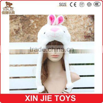 rabbit animal hat long eared plush animal hats winter animal head hat                        
                                                Quality Choice