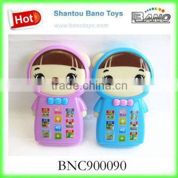 BNC900090 two colors Cartoon Story Machine Can Touch plastic toys