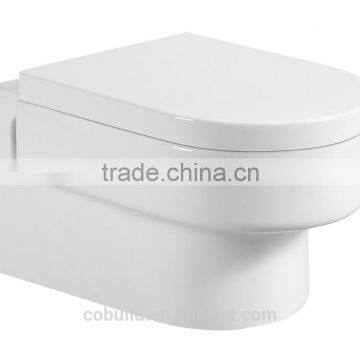 Sanitary ware P-trap Ceramic wall hung closet wall mounted one piece toilet