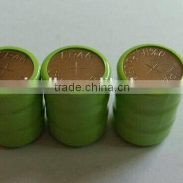 Mercury Free 0% Hg Pb Alkaline Button Cell Battery CMOS 4.5V 3 AG13 3 LR44