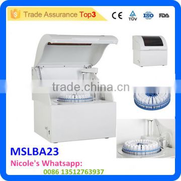 MSLAB23-i biochemistry analyzer factory! hospital auto biochemistry analyzer/Lab auto chemistry analyzer