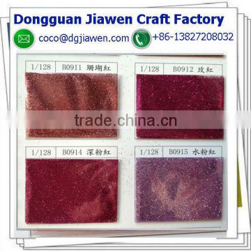 red pink color fine glitter dust bulk