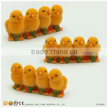 Flocking Ceramic Plush Chicken Toys for Kids