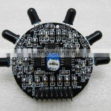 6road 6channel detecting flame sensor module