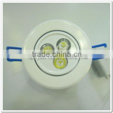 White paint New design LED Ceiling light 3W