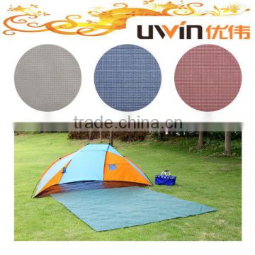 pvc fomaed on polyester mesh soft reuasble pvc tent camping mat