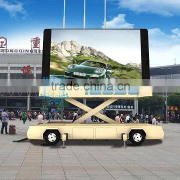 YEESO Outdoor mobile led advertising trailer for sales promotion