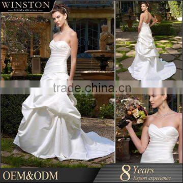 High end china factory direct wholesale puffy wedding dresses