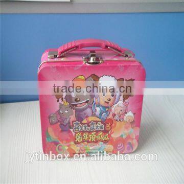 Recyclable feature tin can supplier manufacture Wholesale promotional lunch box tin can