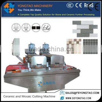 YT-2-800 High speed full automatic ceramic and mosaic cutting machine