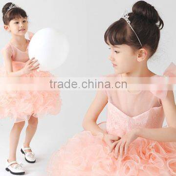 2015 Hot Sale Children Real Sample Flower Girl Dress photo-4