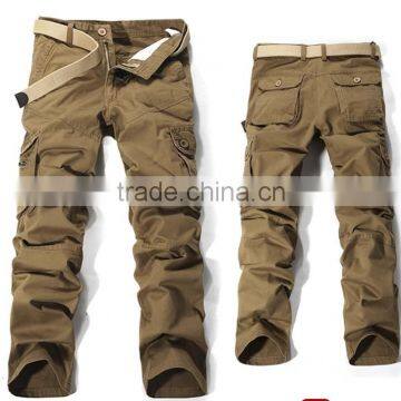 mens combat training pants with camo printing allover