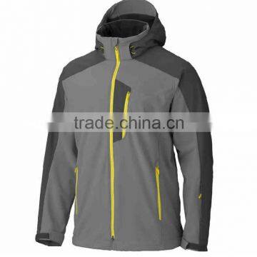 wholesale men waterproof taped softshell jacket plus size