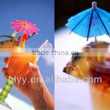 10cm Cocktail Parasol Wooden Picks