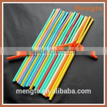 crazy plastic art drinking straw for party