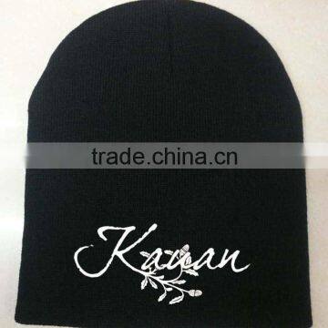 Beanie,embroidered Beanie, Beanie Hat, Jacquard Beanie, Knit Beanie,