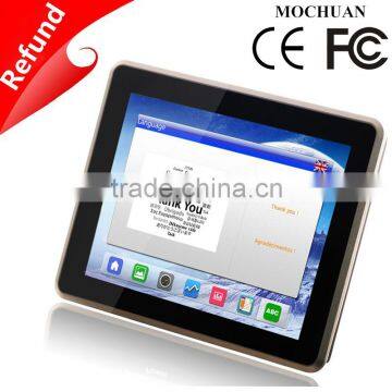 outdoor embedded 9.7inch resistive tft lcd cheap touch screen hmi