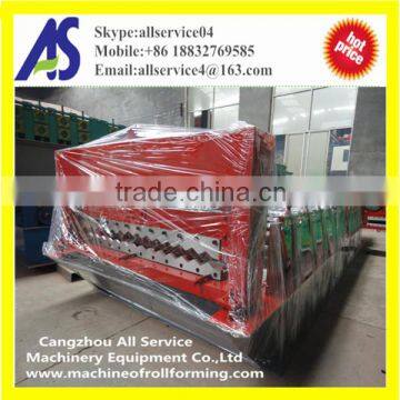 Corrugated Metal Roof Sheet Roll Forming Machine With Low Price