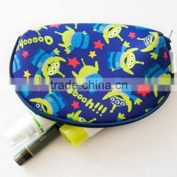 waterproof neoprene make up bag designed for ladies