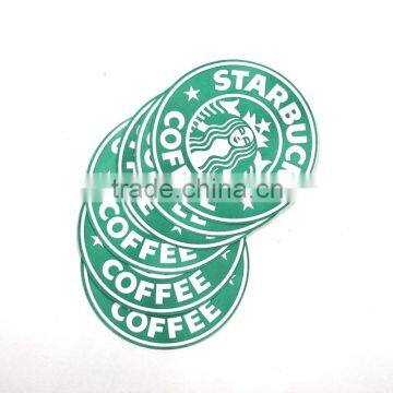 2016 fashion hot sell eco friendly polyester felt disposable kids design beer coffee drink coaster