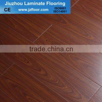 red color good quality matte moulding press dark color laminate flooring