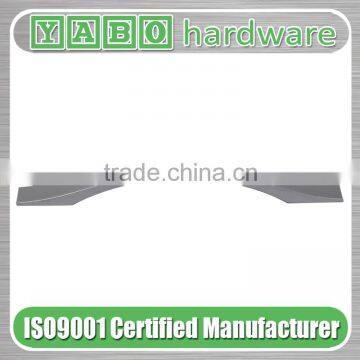 Modern oxidized aluminum handle for refrigerator / aluminum kitchen cabinet pulls