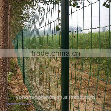 PVC Coated Euro Style Metal Welded Wire Mesh Holland Fence / Holland wave mesh fence