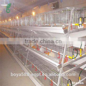 Full Automatic A type poultry battery chicken cage system