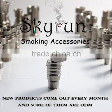 gr2 domeless titanium nail for sale with 14mm and 18mm male joint