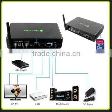 Dual Core Iptv Channel Wifi Smart TV Box 1080P &3D Blue-ray Movies Media Player Pre-install XBMC Addon HDMI Android TV Box
