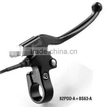 Scooter brake lever with switch