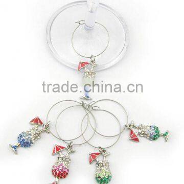 Cocktail III Charm Set, with Loop Diameter of 25mm