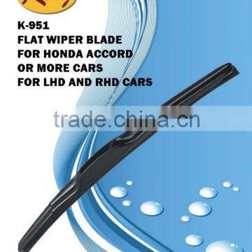 K-951 Universal Flat Wiper Blade for HONDA ACCORD,auto wipers