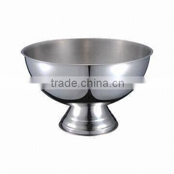 10L Ice/Champagne Bucket, Made of Stainless Steel, Customized Logos are Accepted