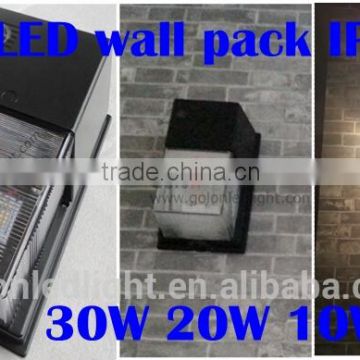 Mini Wall pack LED wall bracket light with IP65 waterproof Outdoor wall mounted led light 30w 20w 10w