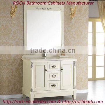 ROCH 122 Fashion Style Wood Classic Bathroom Cabinet