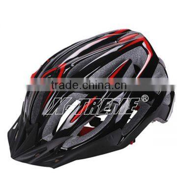 2016 new arrived PC In-mold high impac air cooling system cheap bicycle helmet