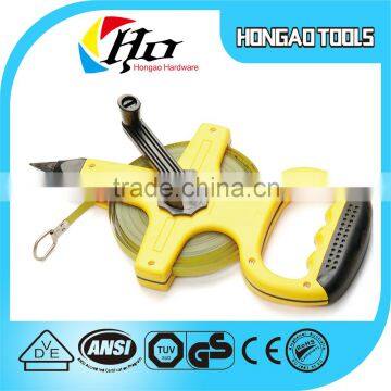 Cloth Tailors Tape Measure yellow and black color 0.35mm thickness blade fiber measure tape