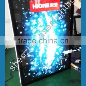 Black Frame LED Crystal Magnetic Light Box