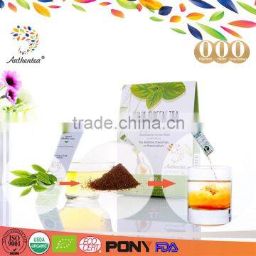 Mint and Green Tea Leaf Flower Tea Extract Powder