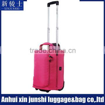 Supermarket Trolley Bag Trolley Style And Canvas Material Travel Luggage Bag