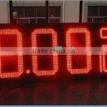 CE &ROHS Approve LED GAS OIL PRICE DISPLAY/LED GAS SIGNS for Whole Pannel