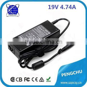 19V 4.74A 90W AC / DC Adapter Replacement laptop charger
