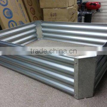 raised garden bed China factory price metal planter