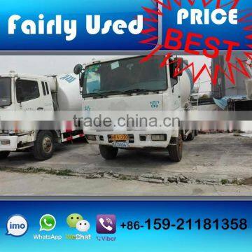 Used Japan Hino Fuso Mixer Truck of Mounted Mixer Truck