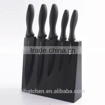 CYO2-A black handle kitchen knife set